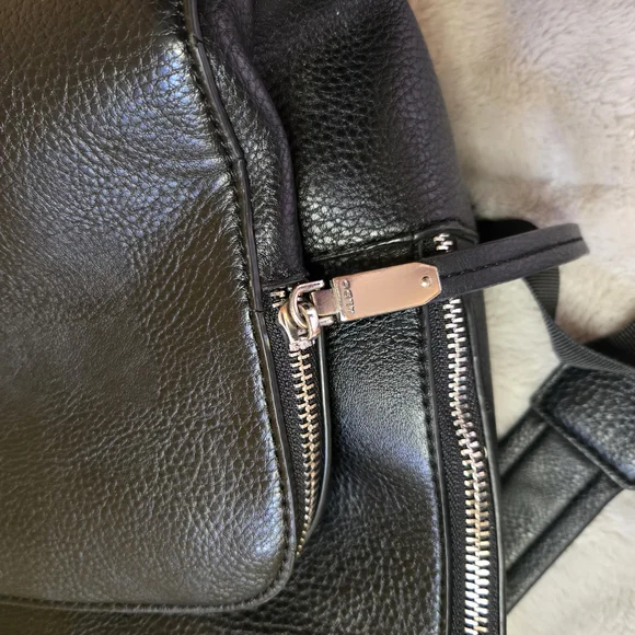 Aldo Black Textured Backpack - Picture 5 of 6